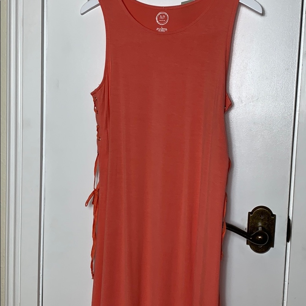 NWT Maurice’s 24/7 peach dress size Sm